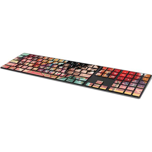 Disney Wreck-it Ralph Vanellope Sugar Rush Magic Keyboard with Numeric Keypad Skin