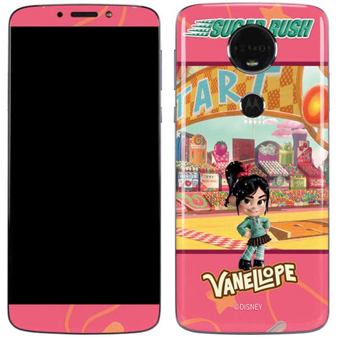 Disney Wreck-it Ralph Vanellope Sugar Rush Moto E5 Plus Skin