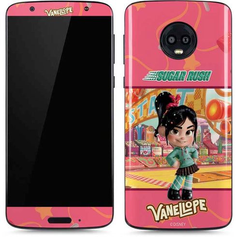 Disney Wreck-it Ralph Vanellope Sugar Rush Moto G6 Skin