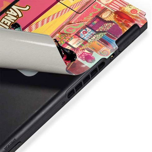 Disney Wreck-it Ralph Vanellope Sugar Rush Nintendo Switch Bundle Skin