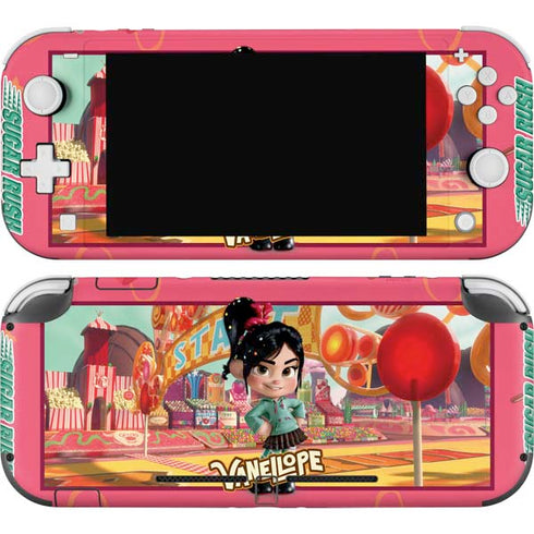 Disney Wreck-it Ralph Vanellope Sugar Rush Nintendo Switch Lite Skin