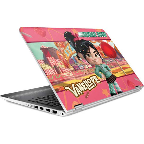 Disney Wreck-it Ralph Vanellope Sugar Rush HP Pavilion Skin