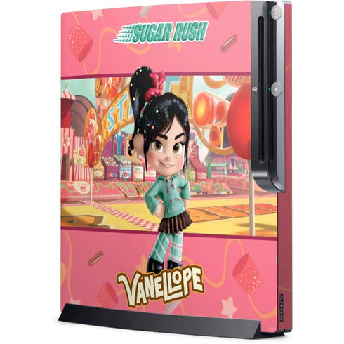 Disney Wreck-it Ralph Vanellope Sugar Rush Playstation 3 & PS3 Slim Skin