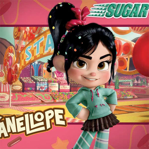 Disney Wreck-it Ralph Vanellope Sugar Rush PlayStation 4 Gold Wireless Headset Skin