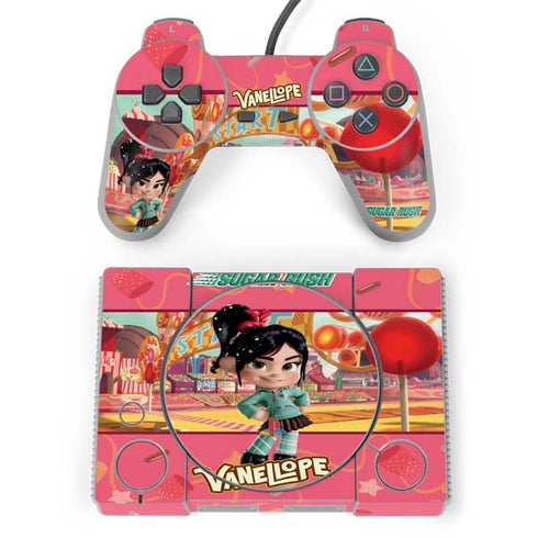 Disney Wreck-it Ralph Vanellope Sugar Rush PlayStation Classic Bundle Skin