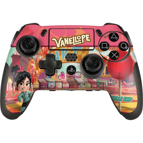 Disney Wreck-it Ralph Vanellope Sugar Rush PlayStation Scuf Vantage 2 Controller Skin