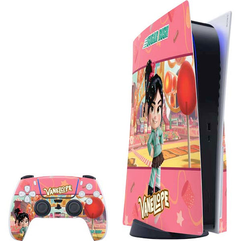 Disney Wreck-it Ralph Vanellope Sugar Rush PS5 Bundle Skin