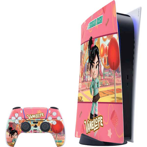 Disney Wreck-it Ralph Vanellope Sugar Rush PS5 Digital Edition Bundle Skin