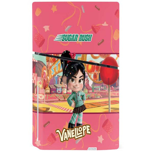 Disney Wreck-it Ralph Vanellope Sugar Rush PS5 Slim Disk Bundle Skin