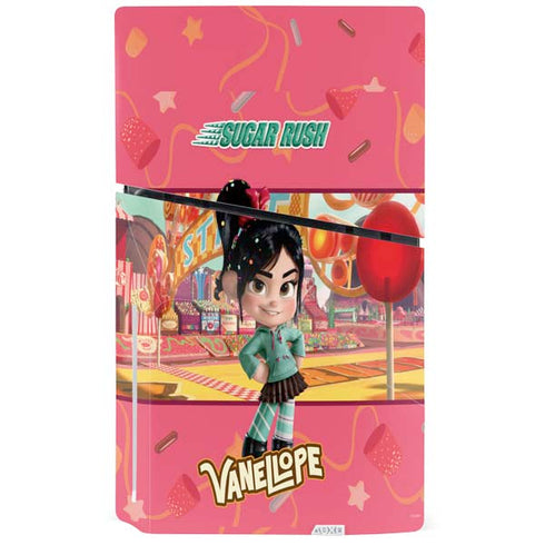 Disney Wreck-it Ralph Vanellope Sugar Rush PS5 Slim Disk Console Skin