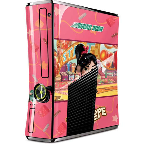 Disney Wreck-it Ralph Vanellope Sugar Rush Xbox 360 Slim (2010) Skin