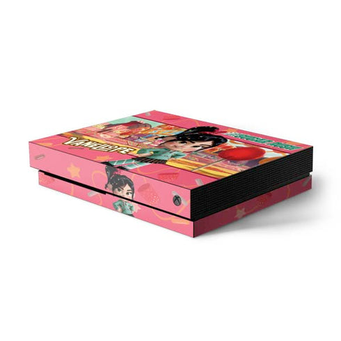 Disney Wreck-it Ralph Vanellope Sugar Rush Xbox One X Console Skin
