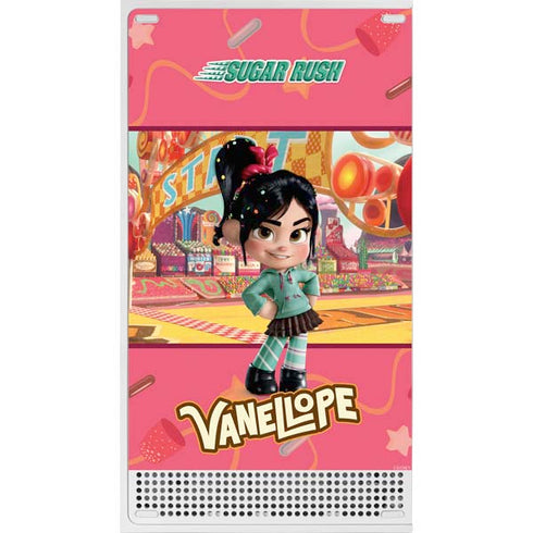 Disney Wreck-it Ralph Vanellope Sugar Rush Xbox Series S Console Skin