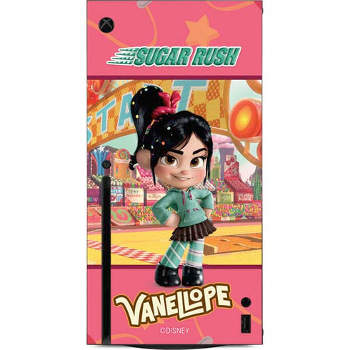 Disney Wreck-it Ralph Vanellope Sugar Rush Xbox Series X Console Skin