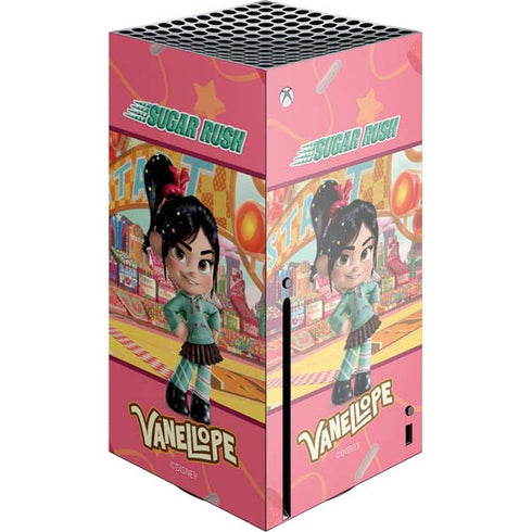 Disney Wreck-it Ralph Vanellope Sugar Rush Xbox Series X Console Skin