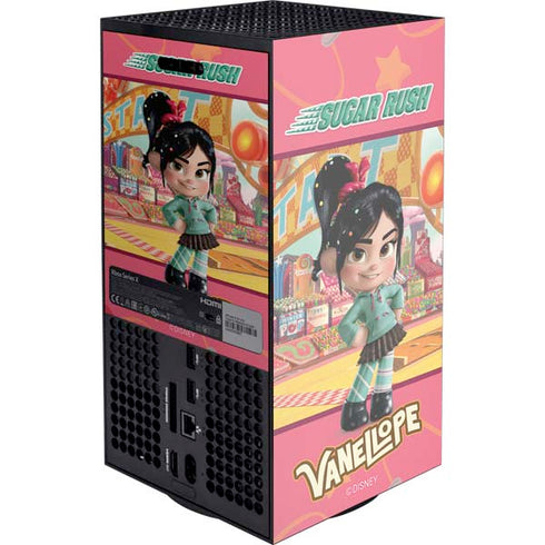 Disney Wreck-it Ralph Vanellope Sugar Rush Xbox Series X Console Skin