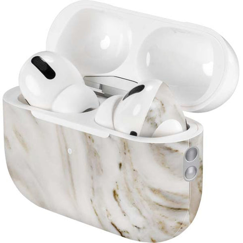 Vanilla Marble AirPods Pro 2nd Gen Skin