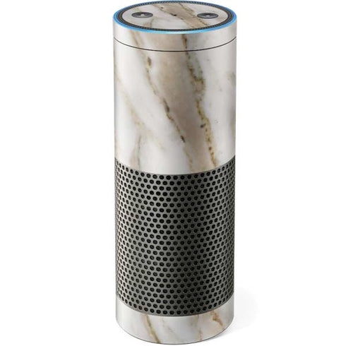 Vanilla Marble Amazon Echo Skin