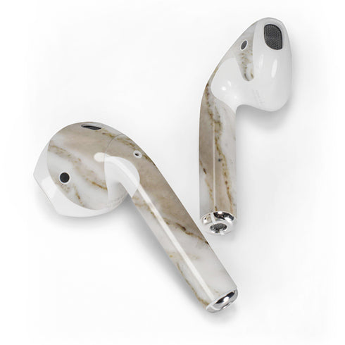 Vanilla Marble Apple AirPods 2 Skin