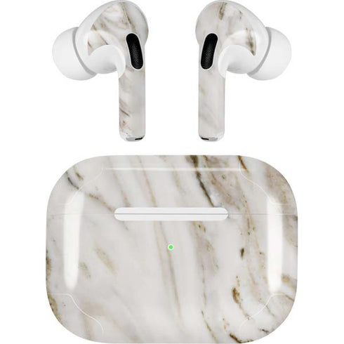 Vanilla Marble Apple AirPods Pro Skin