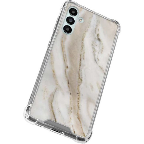 Vanilla Marble Galaxy A13 5G Clear Case
