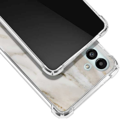 Vanilla Marble Galaxy A13 5G Clear Case