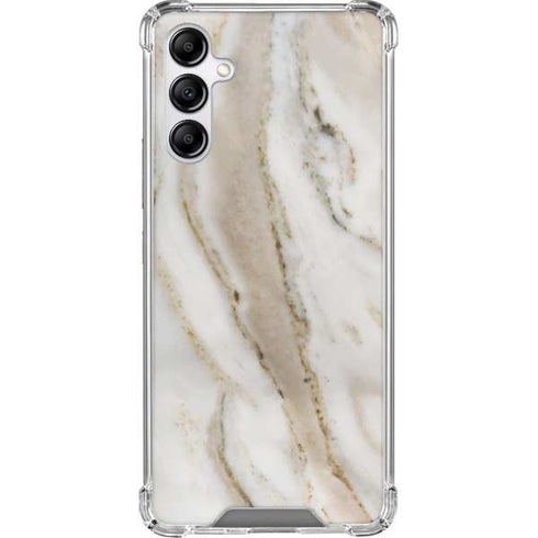 Vanilla Marble Galaxy A14 5G Clear Case