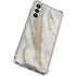Vanilla Marble Galaxy A15 5G Clear Case