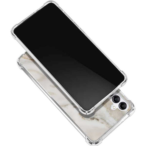 Vanilla Marble Galaxy A15 5G Clear Case