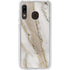 Vanilla Marble Galaxy A20 Clear Case