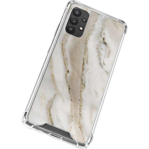 Vanilla Marble Galaxy A32 5G Clear Case
