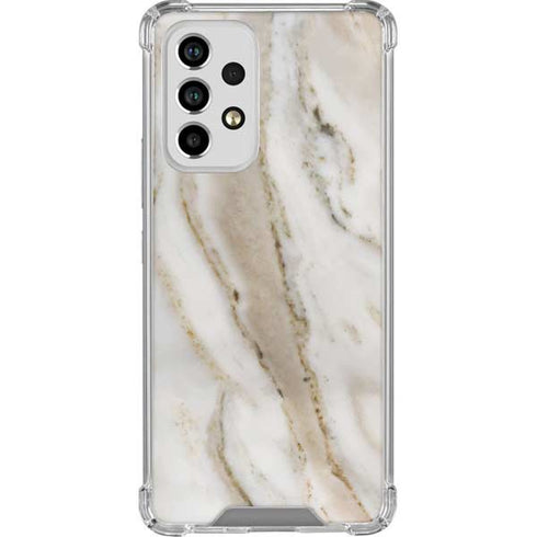 Vanilla Marble Galaxy A53 5G Clear Case