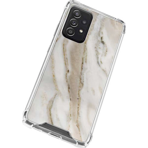Vanilla Marble Galaxy A72 5G Clear Case