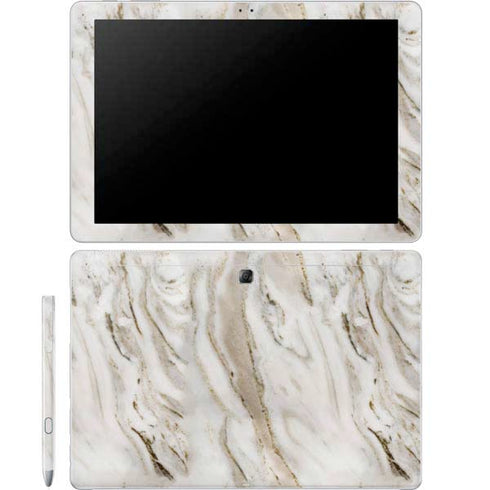 Vanilla Marble Galaxy Book 12in Skin