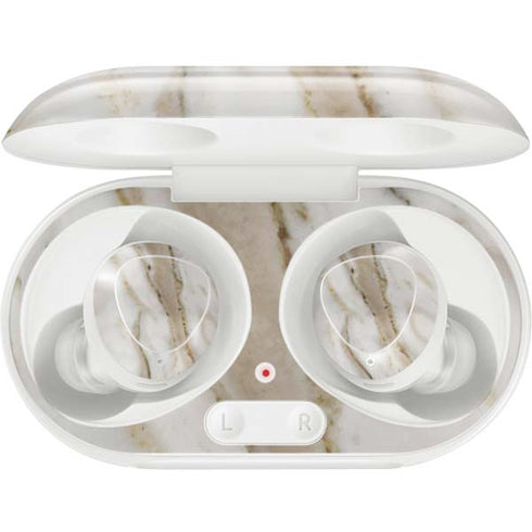 Vanilla Marble Galaxy Buds Plus Skin