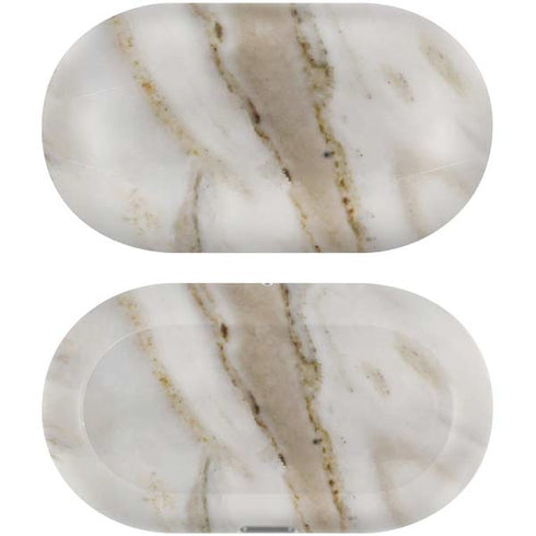 Vanilla Marble Galaxy Buds Plus Skin