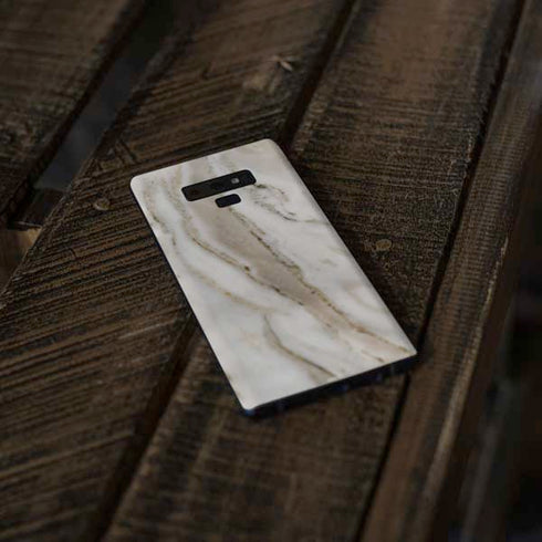 Vanilla Marble Galaxy Note 9 Skin