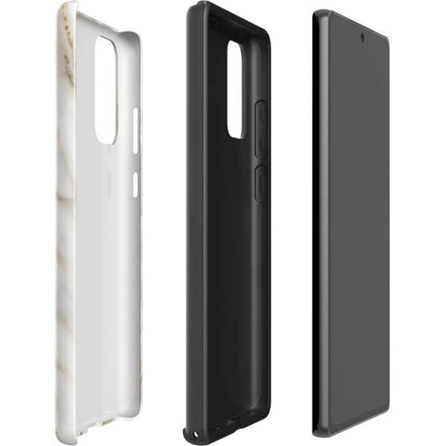Vanilla Marble Galaxy Note20 5G Pro Case