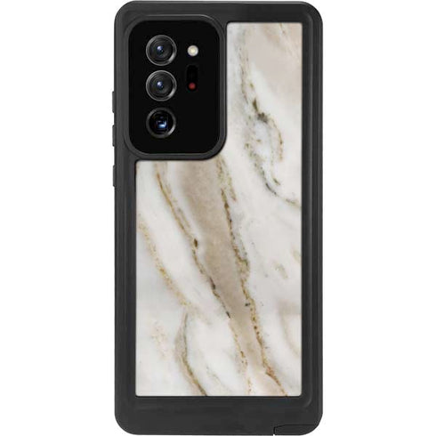 Vanilla Marble Galaxy Note20 Ultra 5G Waterproof Case