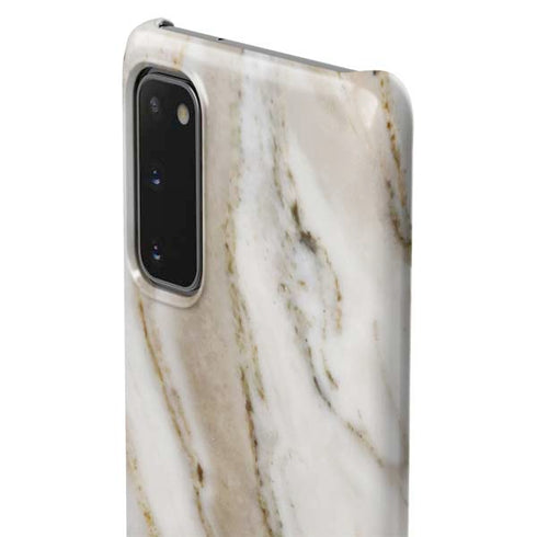 Vanilla Marble Galaxy S20 Lite Case