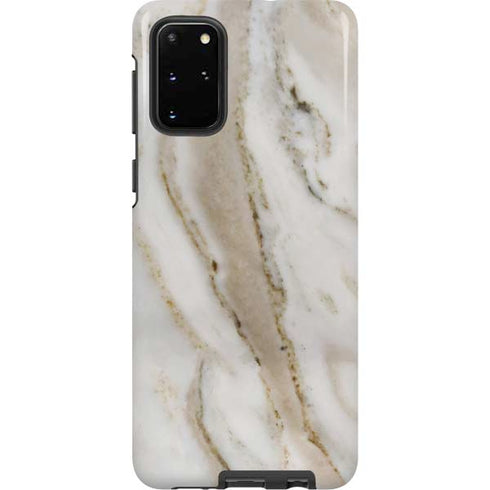 Vanilla Marble Galaxy S20 Plus Pro Case