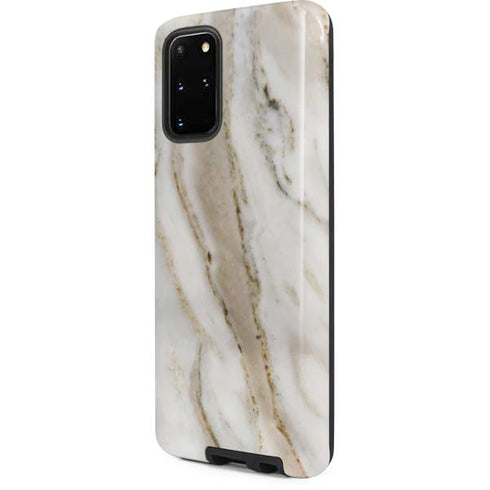 Vanilla Marble Galaxy S20 Plus Pro Case