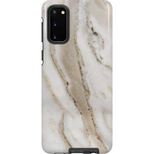 Vanilla Marble Galaxy S20 Pro Case