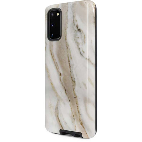 Vanilla Marble Galaxy S20 Pro Case