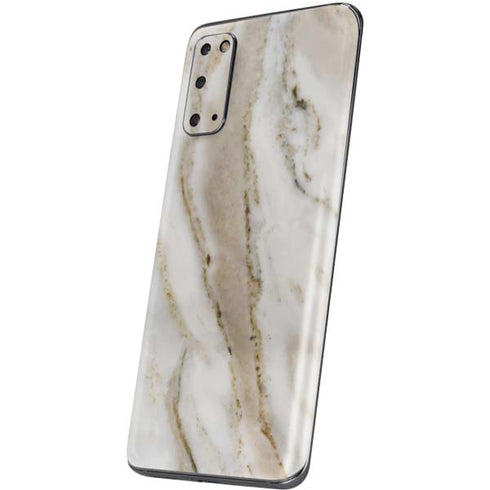 Vanilla Marble Galaxy S20 Skin
