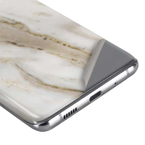 Vanilla Marble Galaxy S20 Skin