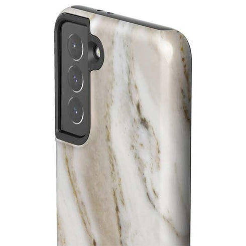 Vanilla Marble Galaxy S21 5G Pro Case
