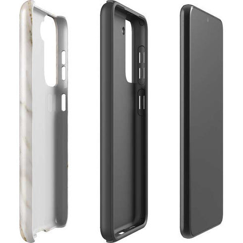 Vanilla Marble Galaxy S21 5G Pro Case