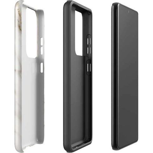 Vanilla Marble Galaxy S21 Ultra 5G Pro Case