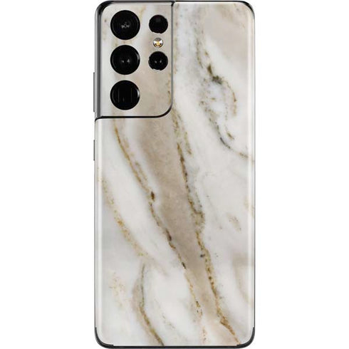 Vanilla Marble Galaxy S21 Ultra 5G Skin